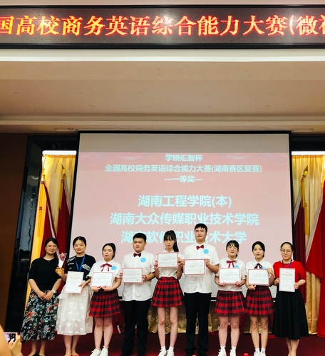 商务英语2021获奖照片1 商务英语2021获奖照片1